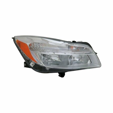 ESCAPADA Right Hand Passenger Side Replacement Headlight for 2011-2013 Buick Regal ES3083138